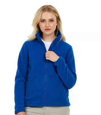 Buy Uneek Fleece Jacket Zip Ladies Microfleece Coat Zipped Pockets Warm Classic Fit • 15.99£