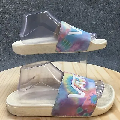Buy Vans Slippers Womens 10 Slip On Slides Multicolor Open Toe Comfort Tie Dye • 21.25£