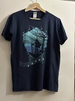 Buy Zelda T-shirt Navy Blue Size Medium • 2.89£