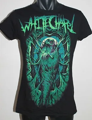 Buy Whitechapel T-Shirt Tee Ladies Size Large American Deathcore Band • 12.63£