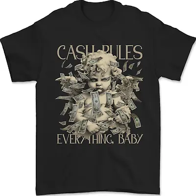 Buy Cash Rules Everything Baby Money Hustle Mens T-Shirt 100% Cotton • 9.49£