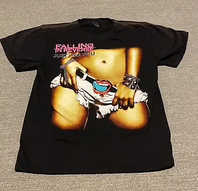 Buy Falling In Reverse Shirt Mens Medium Black Just Like You Band Merch Music Rock • 13.64£