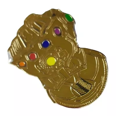 Buy Infinity Gauntlet Lapel Pin Avengers Brooch Badge Accessories Jewelry Gift Pin • 8.50£