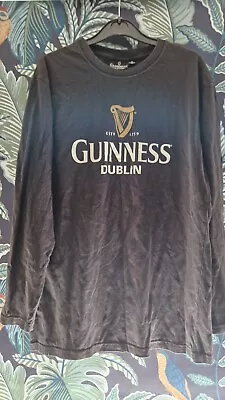 Buy Guinness Long Sleeve Black Top Small Dublin  • 0.99£