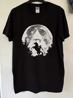 Buy Amazing Zelda Glow In The Dark T-shirt Black White Size Medium • 7£