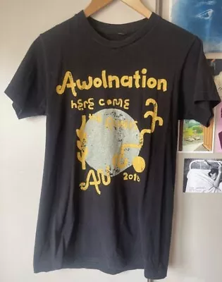 Buy Awolnation T Shirt Rare Here Come The Runts Rock Band Merch Tour Tee Size Medium • 13.95£