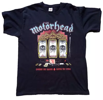 Buy Motorhead Heavy Rock Band T Shirt Born To Lose Live To Win Snaggletooth Slots • 13.50£