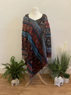 Buy Funky Threads  One Size Hooded Poncho/cape • 25£