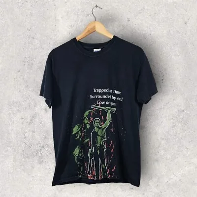 Buy VTG Army Of Darkness Evil Dead 3 ASH Boomstick Graphic Tee T-Shirt M • 24.95£