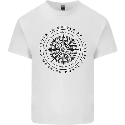 Buy Truth Is Guided By A Morale Compass Mens Cotton T-Shirt Tee Top • 11.75£