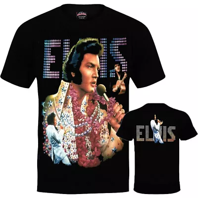 Buy  Elvis Presley Sparkle Design T-shirt  Both Side Print (rock Star) • 14.99£