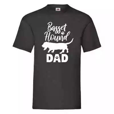 Buy Bassett Hound Dad Bassett Hound T-Shirt Small-2XL • 11.49£