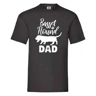 Buy Bassett Hound Dad Bassett Hound T-Shirt Small-3XL • 10.99£