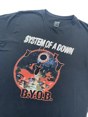 Buy System Of A Down B.Y.O.B. T Shirt Black Men’s UK XL • 14.95£