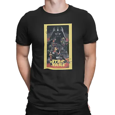 Buy Retro Film Movie Sci Fi Horror Funny Tim Burton T Shirt For Star Wars 1977 Fans • 7.99£