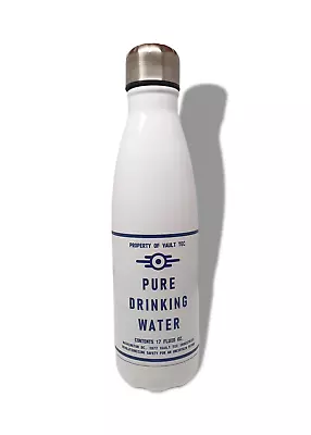 Buy Pure Drinking Water Vault Tec Design Sports Bottle Inspired By Fallout Games • 14.99£