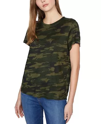 Buy Sanctuary Women's Perfect Camo Printed T-Shirt Green Size X-Small • 33.49£