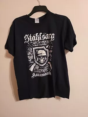 Buy Stahlsarg Kommando Shirt Size L Black Metal Cradle Of Filth Immortal Taake • 10£