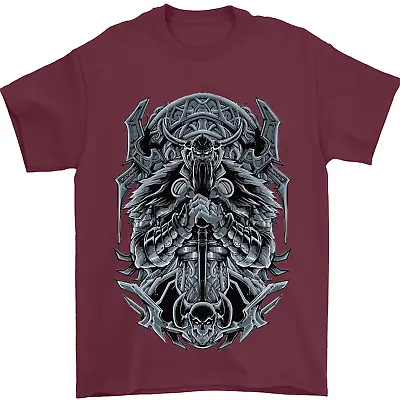 Buy Viking God Odin Valhalla Norse Warrior Mens T-Shirt 100% Cotton • 7.49£