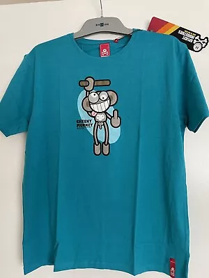Buy Xplict T  Shirt Cheeky Monkey Tokyo AQUA Size  Large New Freepost X2 • 9.99£