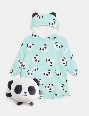 Buy M&S Panda Novelty Hoodie (Size S, Age 3-16) • 30£