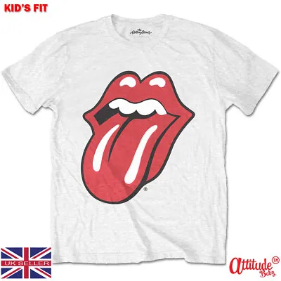 Buy Rolling Stones Kids T Shirts-Official Product-Kids Rock Band Tees-Mick Jagger • 14£