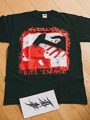 Buy Vintage Early 00s Metallica  Kill 'Em All  Metal Band T-Shirt • 59.88£