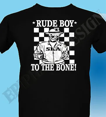 Buy Rude Boy T-Shirt Skinhead  3XL 4XL 5XL Ska 2tone The Specials Madness Mod 2 Tone • 16.99£