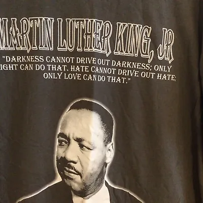 Buy Martin Luther King T-Shirt 100 % Cotton 4 X LARGE • 9.99£
