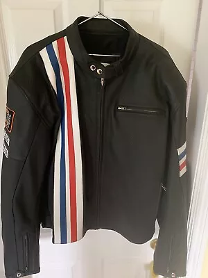 Buy Easy Rider Movie Tour Leather Riding Jacket • 95£