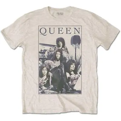 Buy Official Licensed - Queen - Vintage Frame T Shirt Rock Mercury Bohemian Rhapsody • 18.99£