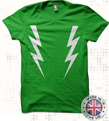 Buy Noel Fielding Lightening Bolts T Shirt Mighty Boosh • 12.95£