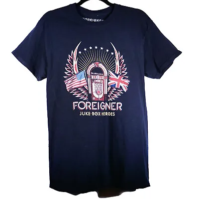 Buy Foreigner Jukebox Heroes Concert T-Shirt Vintage Collectible • 8.87£