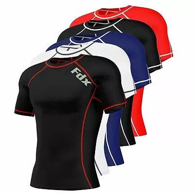 Buy T-Shirt Vest By Swimming Top For Surfing Training Cycling Shirt MMA Running Gym • 10.99£