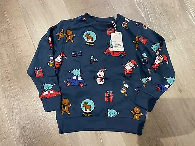 Buy Next Boys Christmas Jumper Age 6-7 Brand New With Tags • 9.99£
