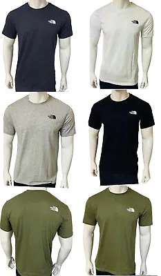 Buy Men's The North Face Short Sleeve Excellent Classic Round Neck T-shirt • 12.15£