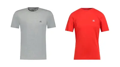 Buy CP Company Mens 30/1 T Shirt Grey Red • 49.99£