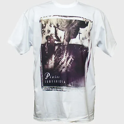 Buy Pixies Indie Punk Rock Short Sleeve White Unisex T-shirt S-3XL • 14.99£