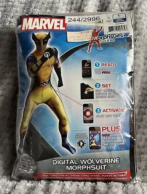 Buy Marvel Digital Wolverine Morph-suit Large Adult Dress Up • 15£