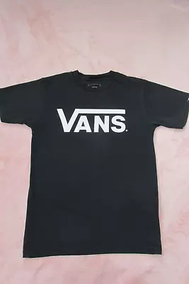 Buy Vans Black Classic Fit T-shirt Size X Small • 2.99£