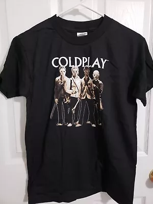 Buy Coldplay 2006 Band Graphic Print Tee Youth LARGE 14-16  • 11.84£
