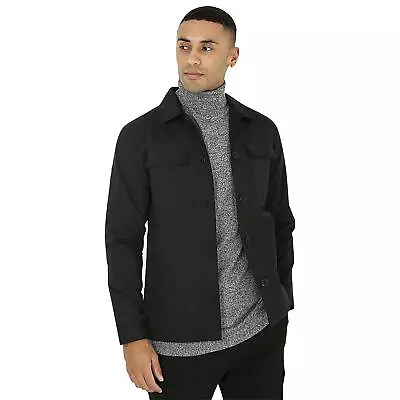 Buy MenBrave Soul Light-Weight Jacket Multi Pockets Snap Buttoned Front Overcoat Mac • 28.99£