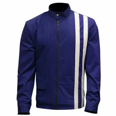 Buy Mens Vintage Classic Retro Speedway Cotton Jacket UK • 28.90£