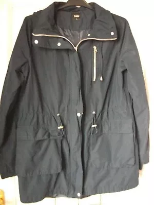 Buy  OASIS Hooded Ladies  Jacket / Coat, Dark Blue, Size Medium • 10.50£