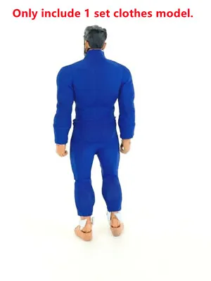 Buy 1/12th Clothes Blue Bodysuit Model For 6  Mezco Punisher Or Marvel Legend Doll • 14.39£