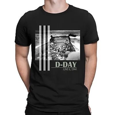 Buy D Day 06 Jun 1944 WW2 Normandy Landings Veteran Retro Mens Womens T-Shirts #DNE • 9.99£