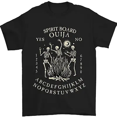 Buy Ouija Spirit Board Halloween Demons Ghosts Mens T-Shirt 100% Cotton • 8.49£