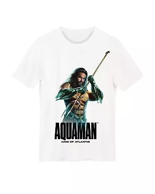 Buy Aquaman King Of Atlantis Trident T-shirt • 18.99£