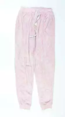 Buy Unicorns Are Real Womens Pink Solid Polyester Bottoms Pyjama Pants Size S • 3.75£