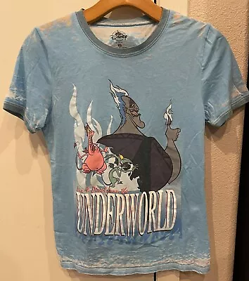 Buy Disney Hercules Hades Underworld T-shirt Blue Womens XS • 23.62£